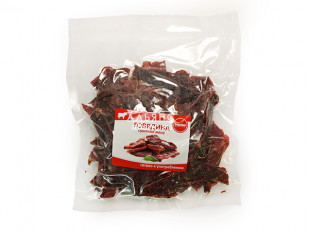 Японский деликатес: Говядина вяленая (строганина)