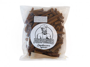 Мясо курицы по-кавказски: Деревенские гренки с беконом