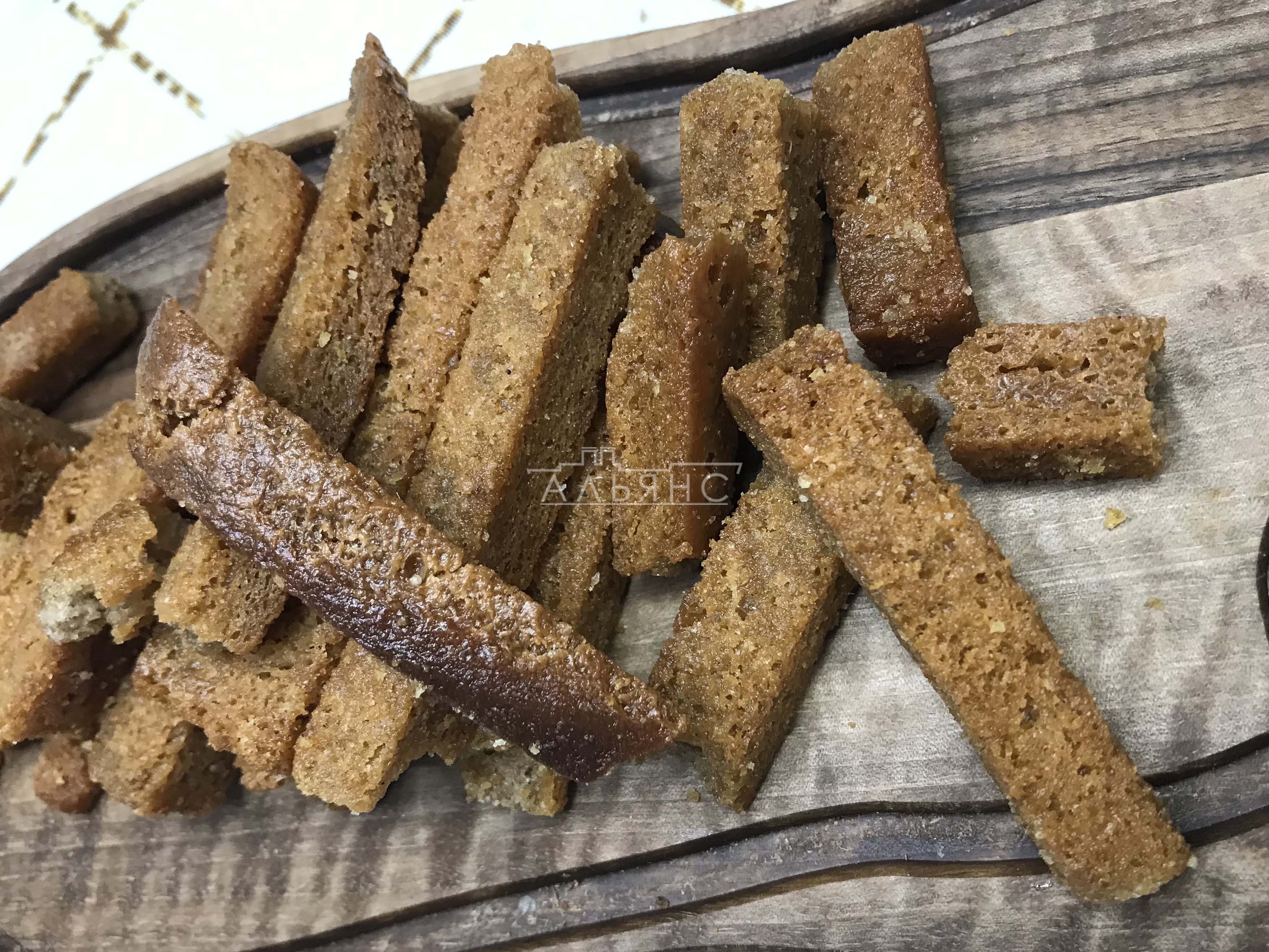 Деревенские гренки с чесноком в Уфе