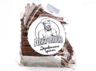 Деревенские гренки со вкусом Сметаны и Лука (Сурские): Деревенские гренки с чесноком