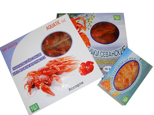 Раки в ассортименте в Уфе