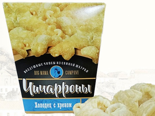 Чичарроны со вкусом холодца и хрена в Уфе