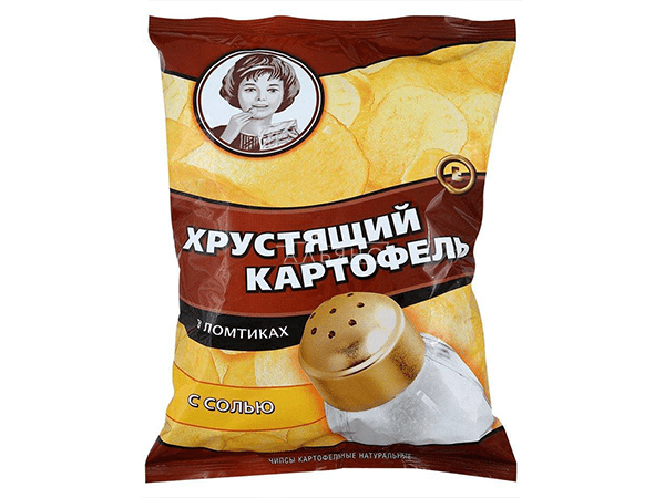 Картофельные чипсы "Девочка" 160 гр. в Уфе