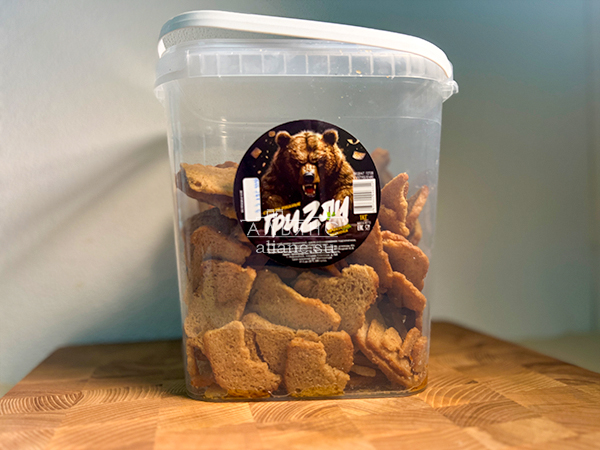 Ведро Ржаные гренки с чесноком в Уфе