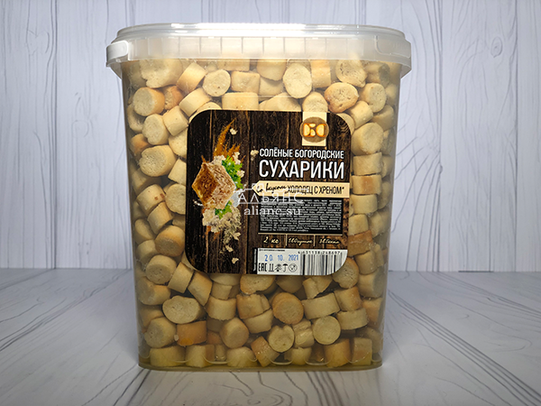 Сухарики с холодцом и хреном в Уфе