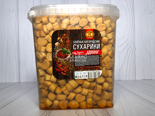 Сухарики с аджикой в Уфе