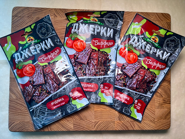 Джерки из индейки "Баффало" 45 гр. в Уфе