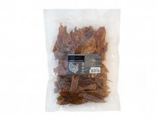 Картофель «Бруто» с солью 130 гр.: Мясо (АЛЬЯНС) вяленое индейка с халапеньо (500гр)