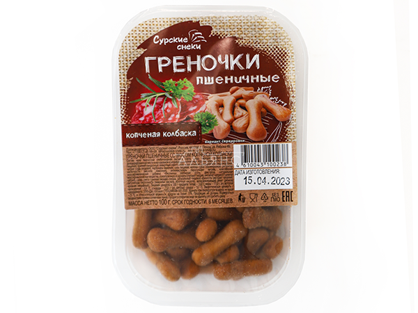 Сурские (ПШЕНИЧНЫЕ) Копченая колбаска (100 гр) в Уфе