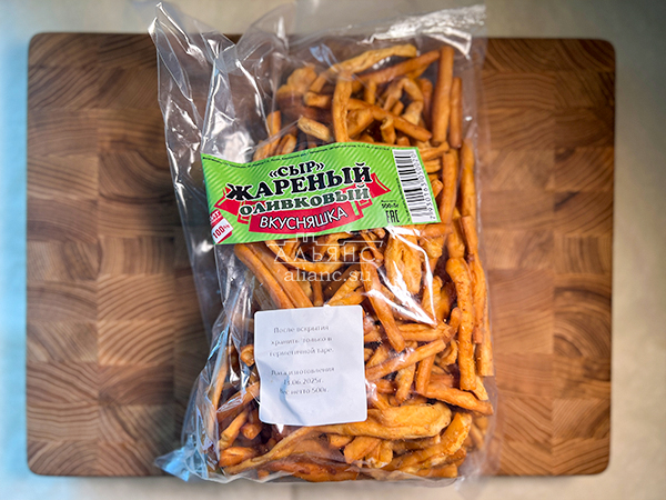 Жареный сыр "ВКУСНЯШКА" (Оливковый) 500гр. в Уфе