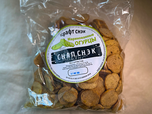 Снапсы ПШЕНИЧНЫЕ "Маринованные огурцы" в Уфе