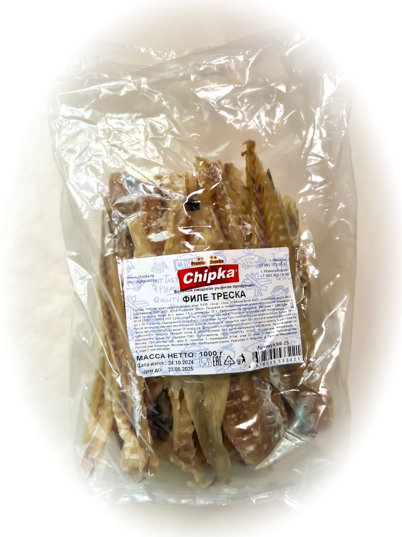Треска филе (Chipka) 1кг в Уфе