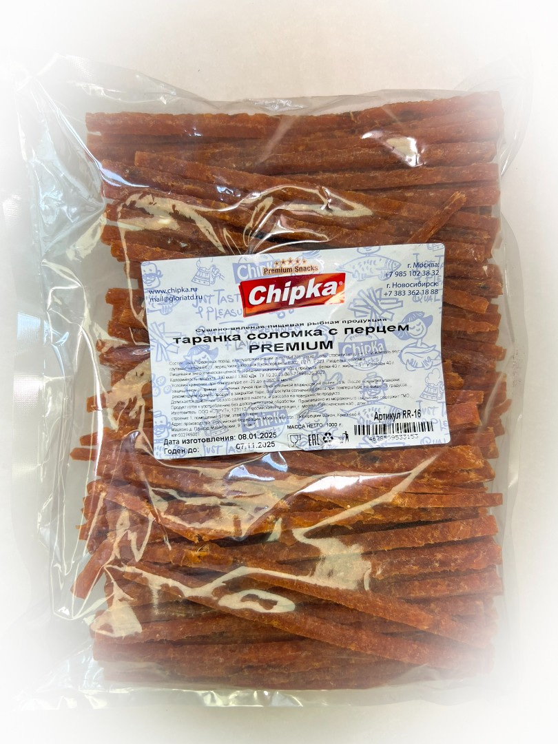 Таранка с перцем (соломка) (Chipka ПРЕМИУМ) в Уфе