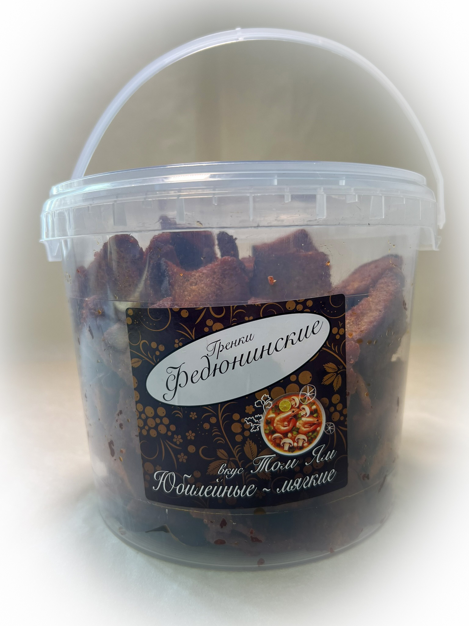 Гренки "ФЕДЮНИНСКИЕ" "Том ям" (ведро 900 гр.) в Уфе