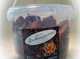 Форель радужная вяленая: Гренки 