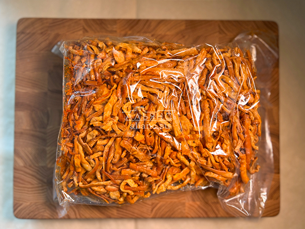 Нитка ЖАРЕНАЯ "Тайский перец" Oktobersnack 1 кг (сырный продукт) в Уфе