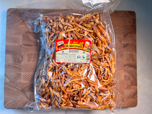 Нитка ЖАРЕНАЯ "Тайский перец" Oktobersnack 1 кг (сырный продукт) в Уфе
