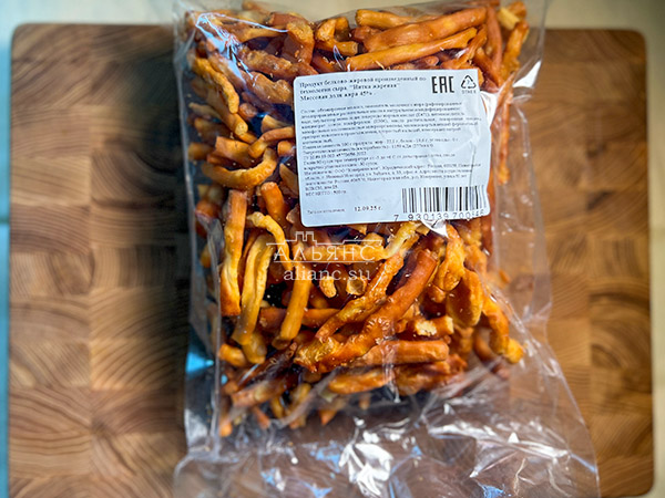 Нитка ЖАРЕНАЯ  Oktobersnack1 кг (сырный продукт) в Уфе