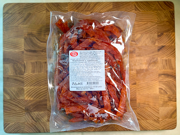 Продукт из мяса птиц "КАРПАЧЧО с АДЖИКОЙ" с/к "ООО БАЛТИКА" (Калининградская обл.) в Уфе