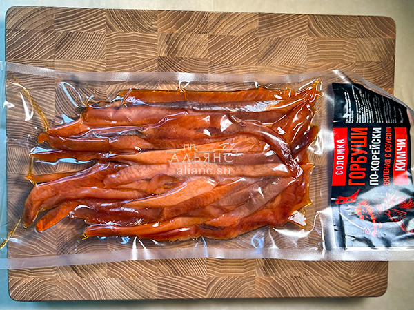 Горбуша соломка по-корейски в Уфе