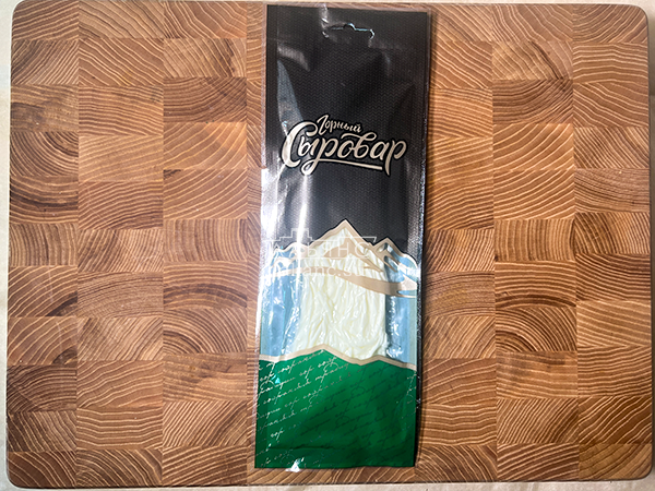 Сыр 60 гр ГОРНЫЙ СЫРОВАР (Паутинка белая с укропом и чесноком) в Уфе